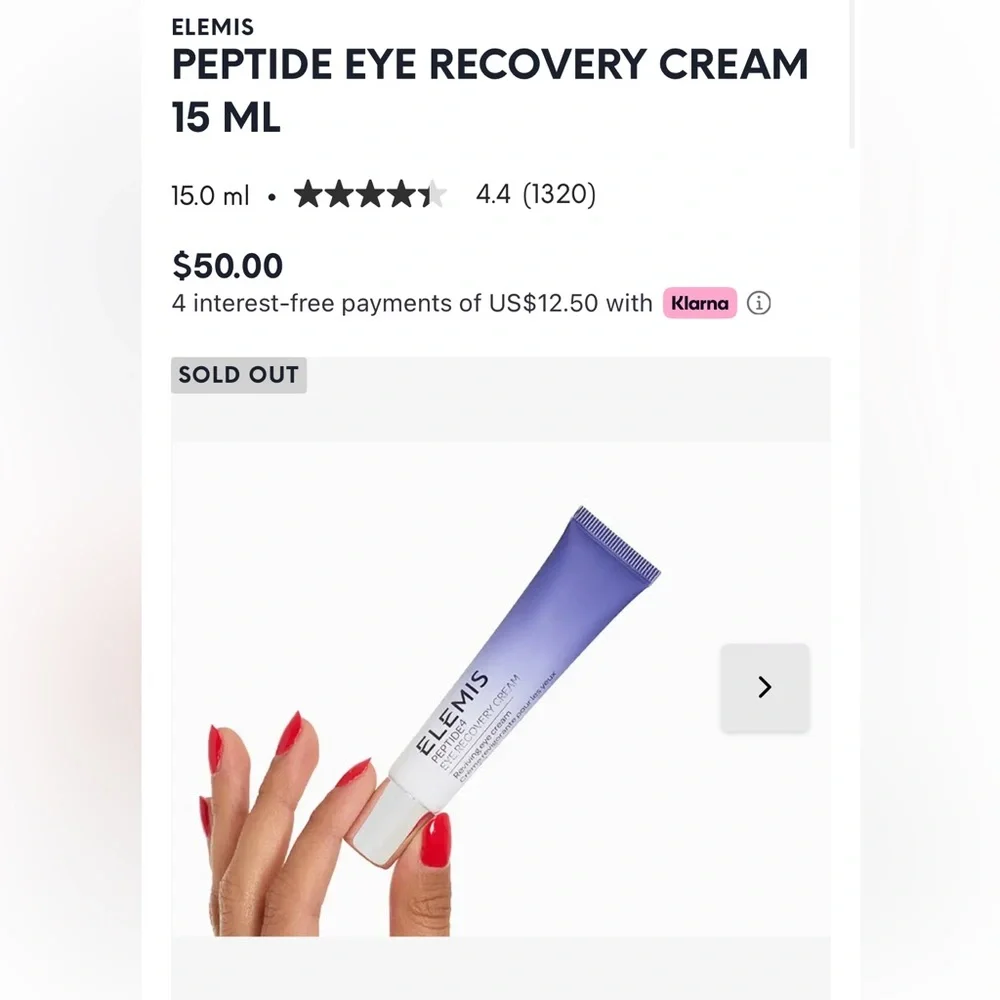 Elemis Peptide4 Eye Recovery Cream - Picture 2 of 7